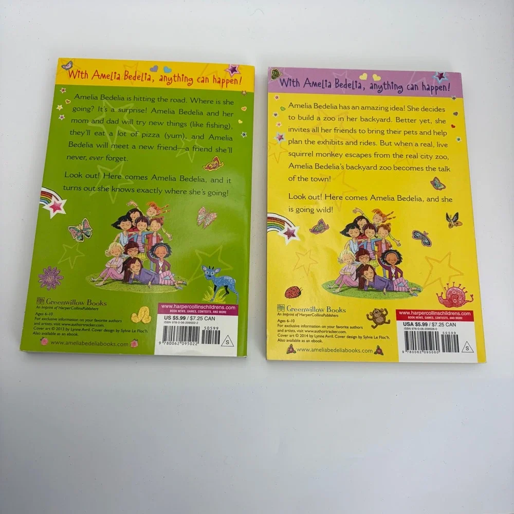Amelia Bedelia Chapter Books‎ Boxed Set 1-4 Paperback No Stickers